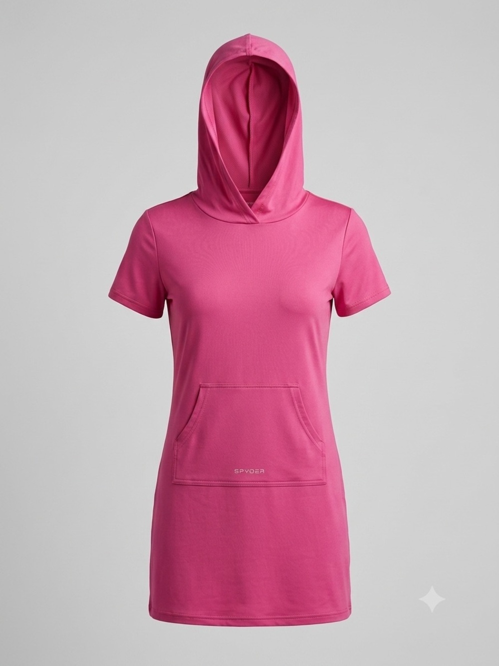 Spyder Hot Pink Active Hoodie Dress - Picture 3 of 8